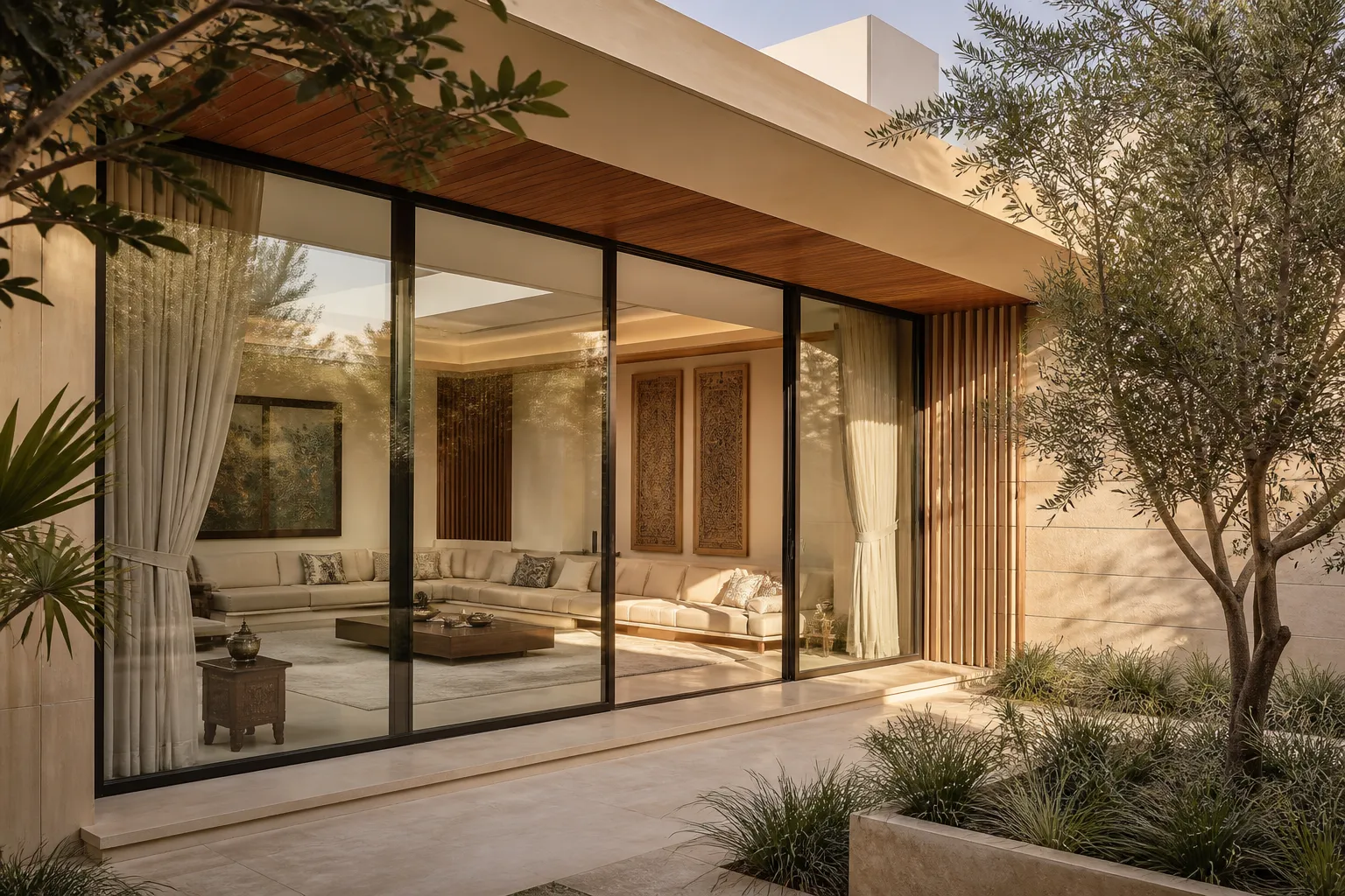 واجهات زجاج استركشر